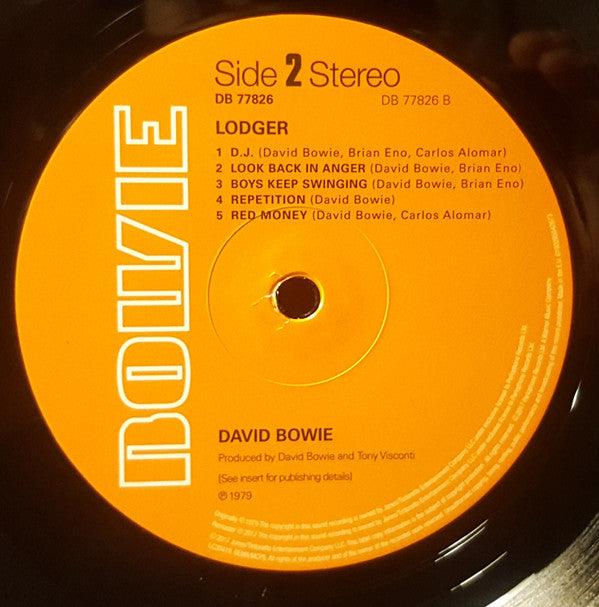 David Bowie ~ Lodger (Vinyl) - Djungel & Jazz