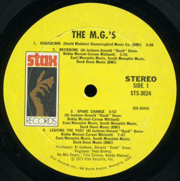 The MG's ~ The MG's (Vinyl) - Djungel & Jazz