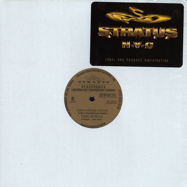 Strippoker ~ Reign Supreme / QB To CO / The Black James Bond (Vinyl) - Djungel & Jazz