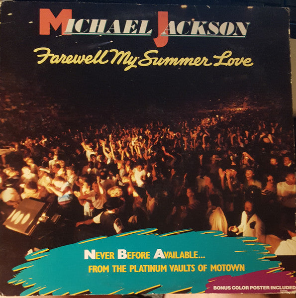 Michael Jackson : Farewell My Summer Love (LP, Album)