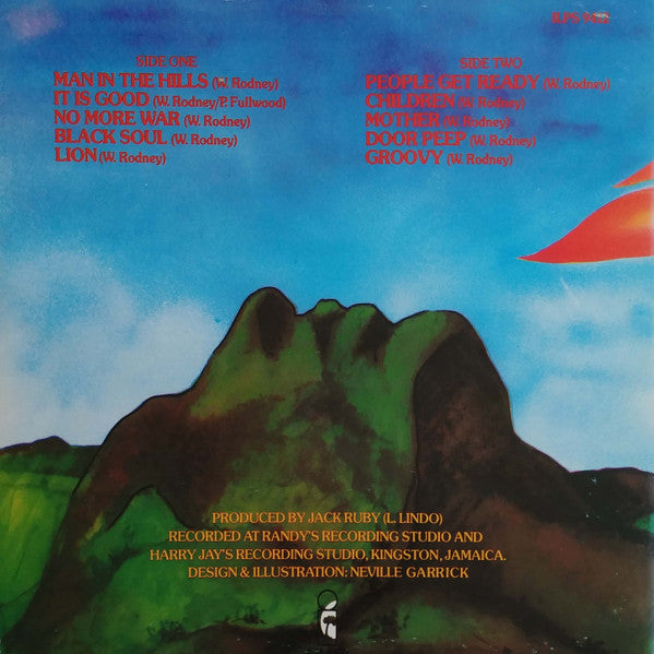 Burning Spear : Man In The Hills (LP, Album, RE, Gat)