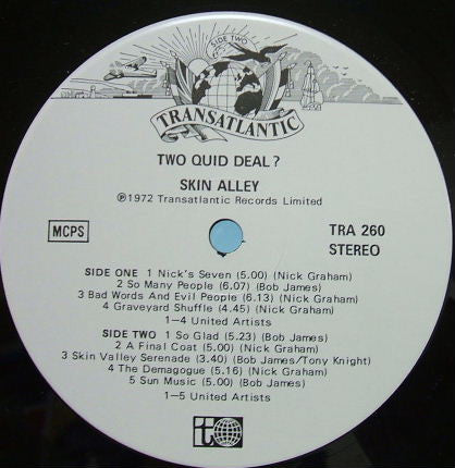 Skin Alley ~ Two Quid Deal? (Vinyl) - Djungel & Jazz