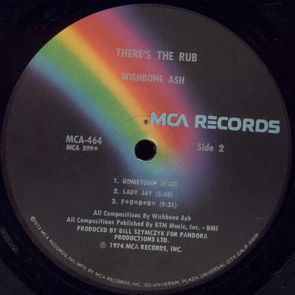 Wishbone Ash ~ There's The Rub (Vinyl) - Djungel & Jazz