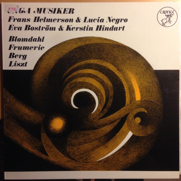 Frans Helmerson & Lucia Negro, Eva Boström & Kerstin Hindart ~ Unga Musiker (Vinyl) - Djungel & Jazz