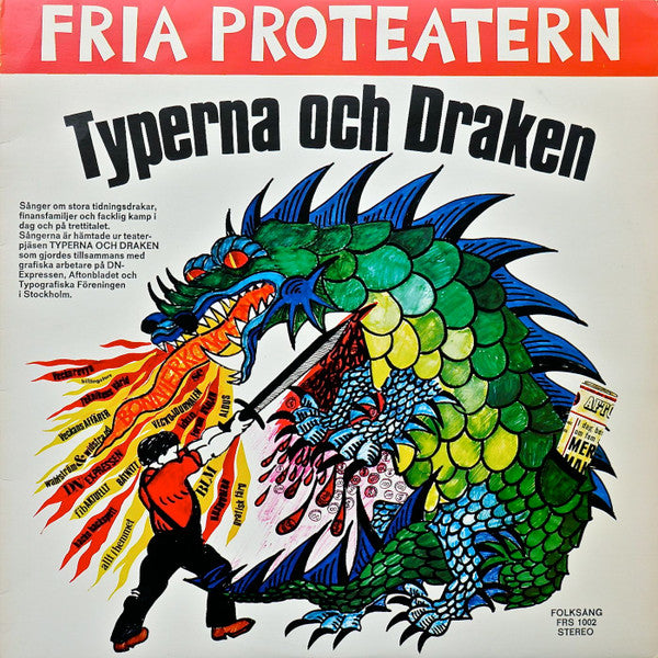 Fria Proteatern ~ Typerna Och Draken (Vinyl) - Djungel & Jazz