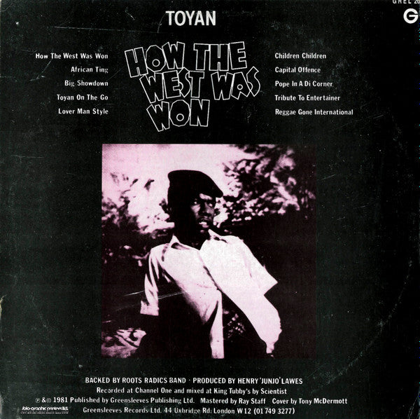 Toyan : How The West Was Won (LP, Album, RE)