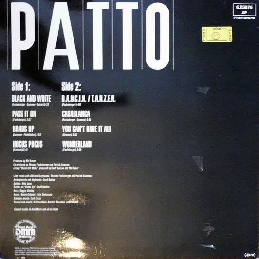 Patto ~ Patto (Vinyl) - Djungel & Jazz