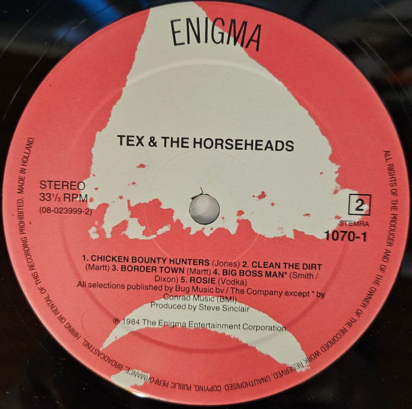 Tex & The Horseheads ~ Tex & The Horseheads (Vinyl) - Djungel & Jazz