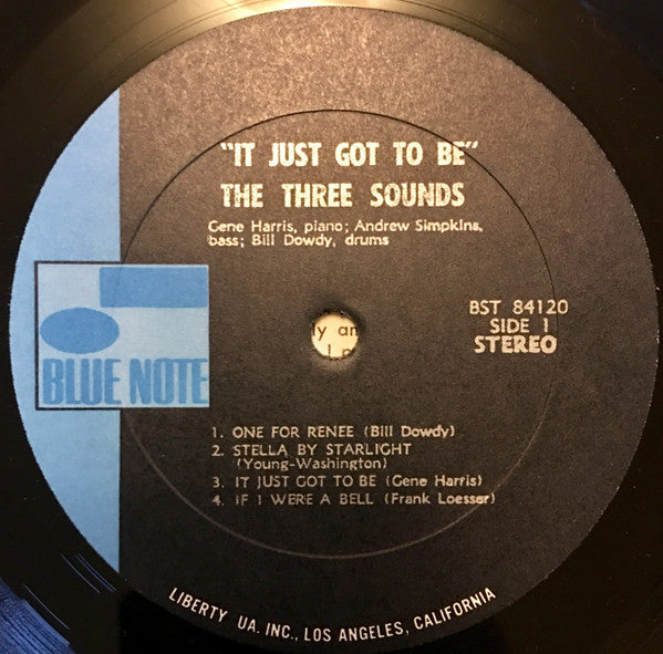 The Three Sounds ~ It Just Got To Be (Vinyl) - Djungel & Jazz