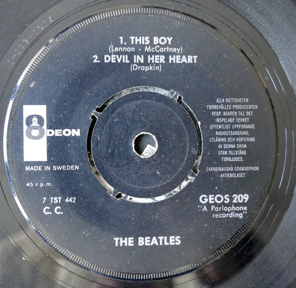 The Beatles ~ I Want To Hold Your Hand (Vinyl) - Djungel & Jazz