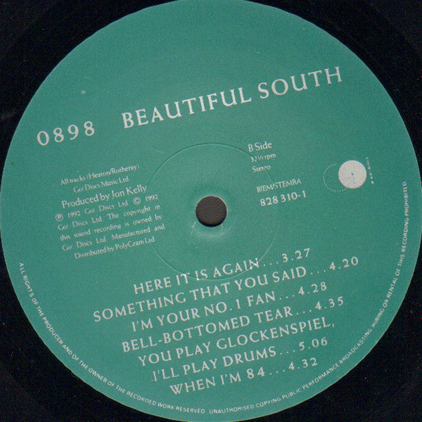The Beautiful South ~ 0898 Beautiful South (Vinyl) - Djungel & Jazz