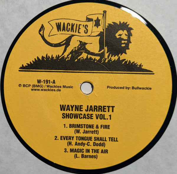 Wayne Jarrett ~ Showcase Vol. 1 (Vinyl) - Djungel & Jazz