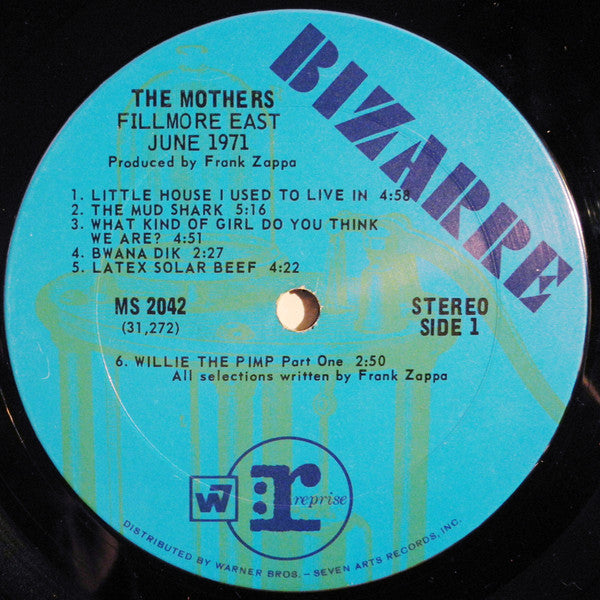 The Mothers ~ Fillmore East - June 1971 (Vinyl) - Djungel & Jazz