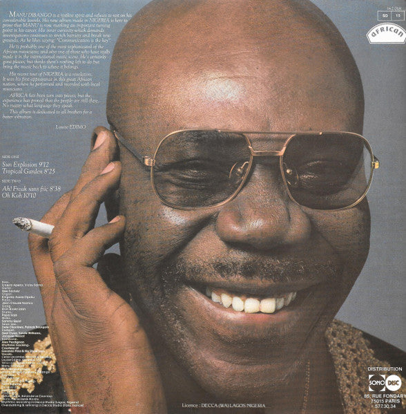 Manu Dibango : Home Made (LP, Album)