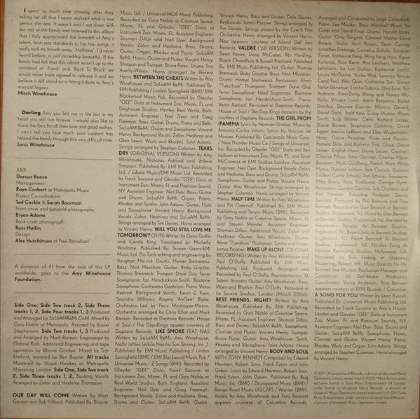Amy Winehouse ~ Lioness: Hidden Treasures (Vinyl) - Djungel & Jazz