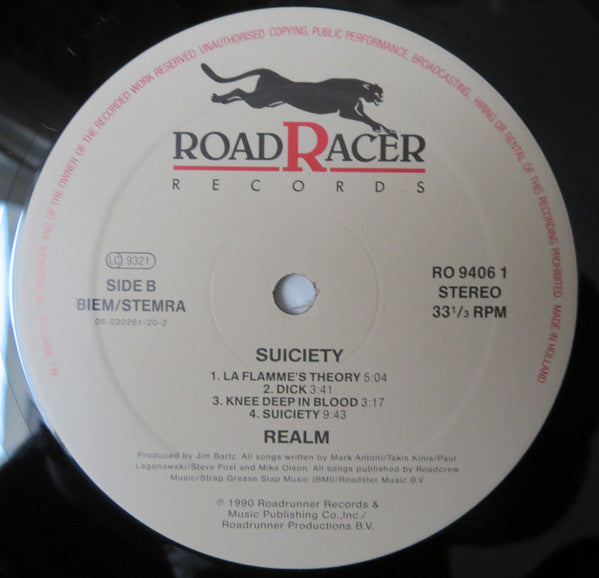 Realm  ~ Suiciety (Vinyl) - Djungel & Jazz