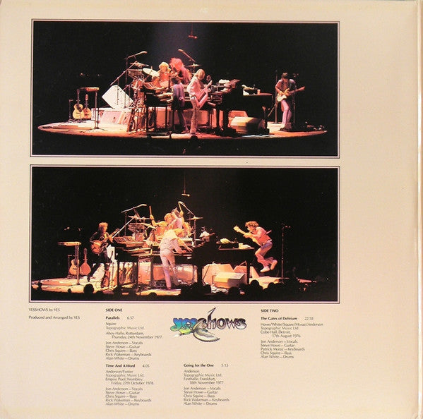 Yes ~ Yesshows (Vinyl) - Djungel & Jazz