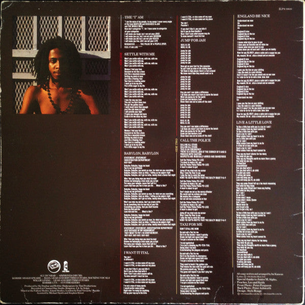 Ini Kamoze : Statement (LP, Album, The)