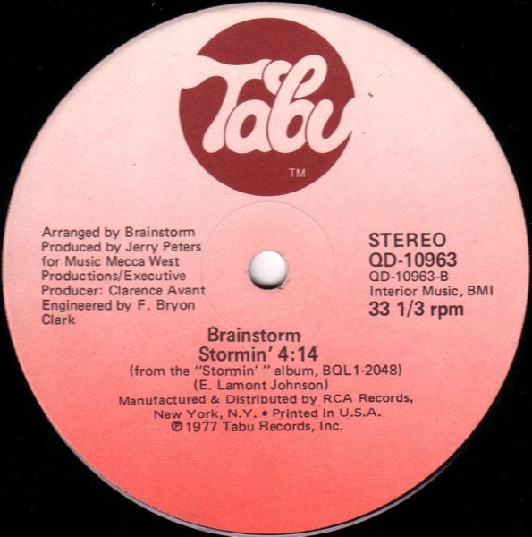 Brainstorm (5) : Lovin' Is Really My Game (12")