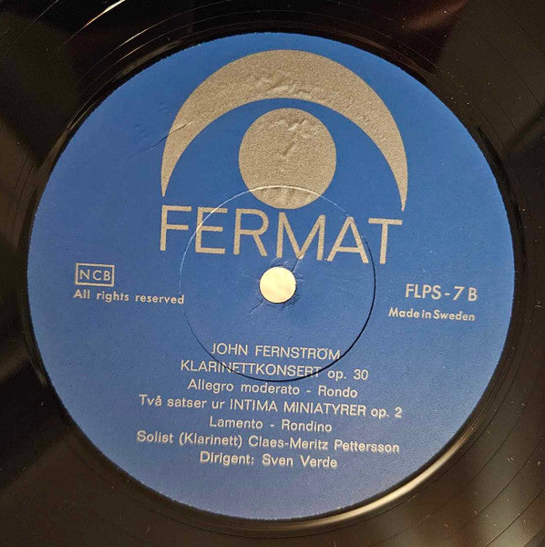Lille Bror Söderlundh / John Fernström - Musica Sveciæ ~ Musica Sveciæ, Lille Bror Söderlundh, John Fernström (Vinyl) - Djungel & Jazz