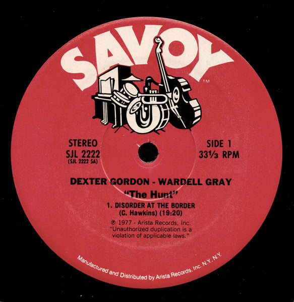 Dexter Gordon & Wardell Gray ~ The Hunt (Vinyl) - Djungel & Jazz