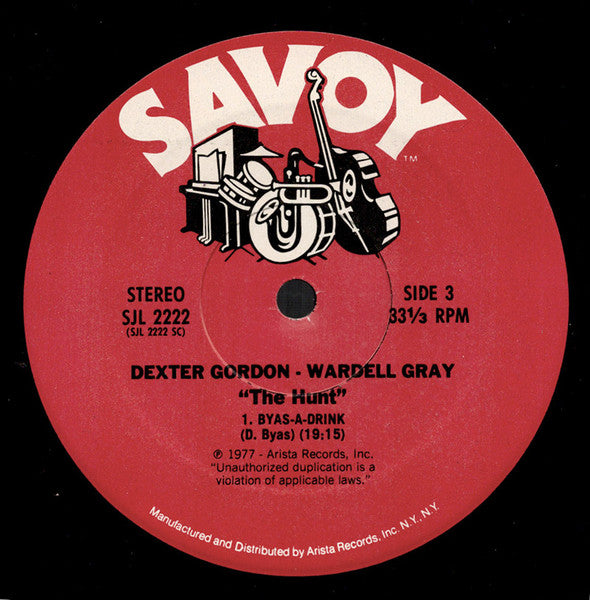 Dexter Gordon & Wardell Gray ~ The Hunt (Vinyl) - Djungel & Jazz