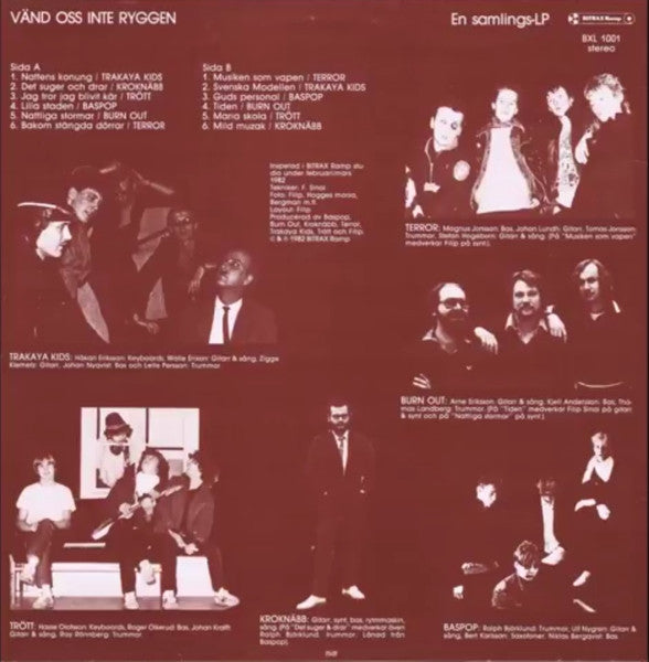 Various ~ Vänd Oss Inte Ryggen (Vinyl) - Djungel & Jazz