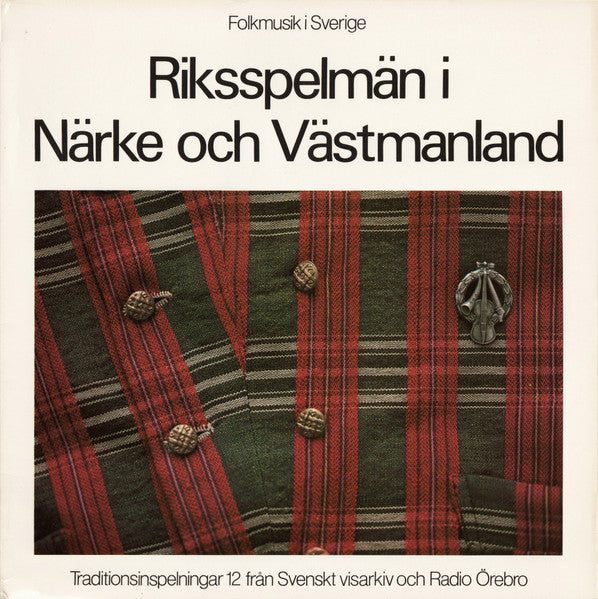 Various ~ Riksspelmän I Närke Och Västmanland (Vinyl) - Djungel & Jazz