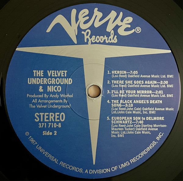 The Velvet Underground & Nico  ~ The Velvet Underground & Nico (Vinyl) - Djungel & Jazz