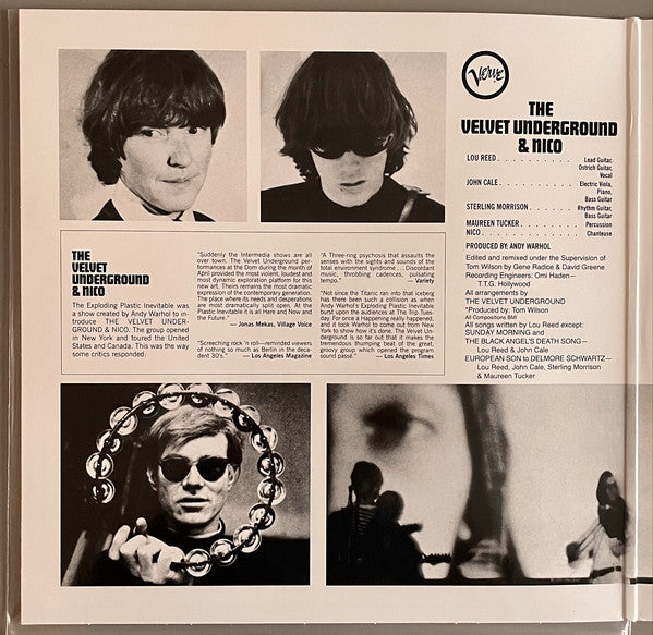 The Velvet Underground & Nico  ~ The Velvet Underground & Nico (Vinyl) - Djungel & Jazz