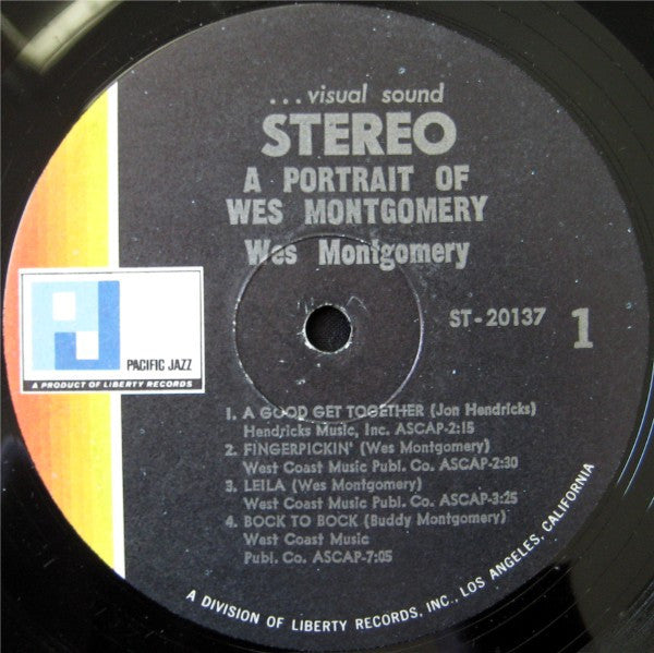 Wes Montgomery ~ A Portrait Of Wes Montgomery (Vinyl) - Djungel & Jazz