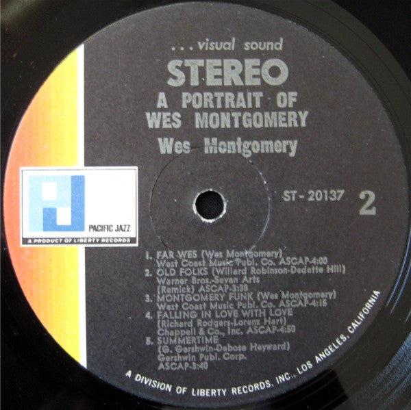 Wes Montgomery ~ A Portrait Of Wes Montgomery (Vinyl) - Djungel & Jazz