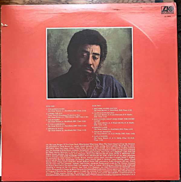 Oscar Brown, Jr. ~ Brother Where Are You (Vinyl) - Djungel & Jazz