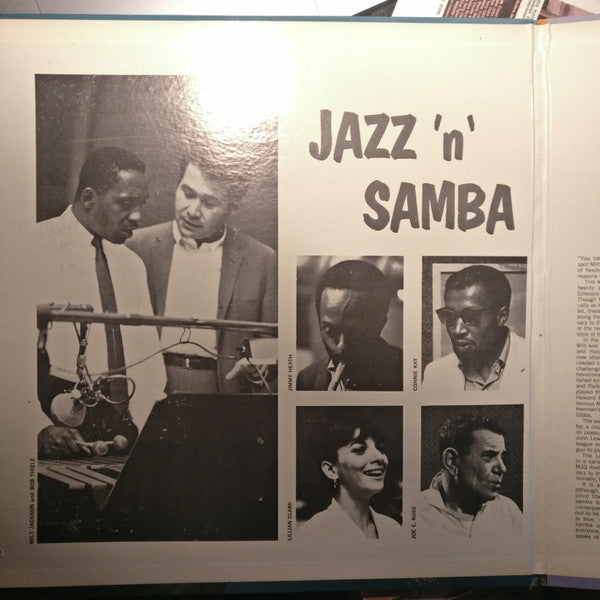 Milt Jackson ~ Jazz 'N' Samba (Vinyl) - Djungel & Jazz