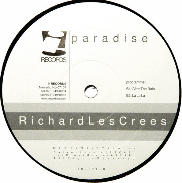 Richard Les Crees : Paradise (12")