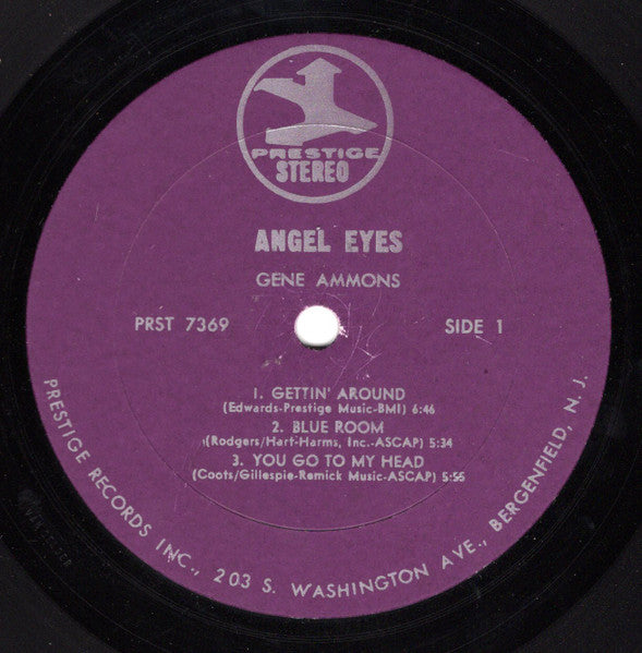 Gene Ammons ~ Angel Eyes (Vinyl) - Djungel & Jazz