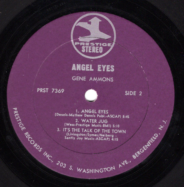 Gene Ammons ~ Angel Eyes (Vinyl) - Djungel & Jazz
