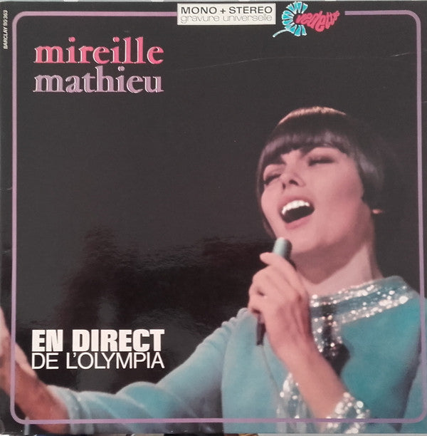Mireille Mathieu ~ En Direct De L'Olympia (Vinyl) - Djungel & Jazz