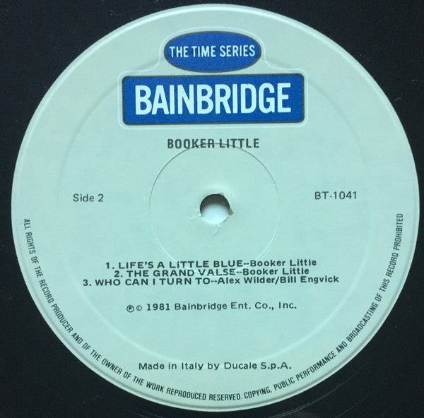 Booker Little ~ Booker Little (Vinyl) - Djungel & Jazz