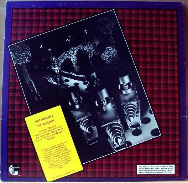 The Residents ~ Not Available (Vinyl) - Djungel & Jazz