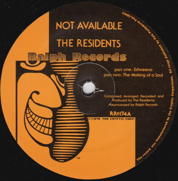 The Residents ~ Not Available (Vinyl) - Djungel & Jazz