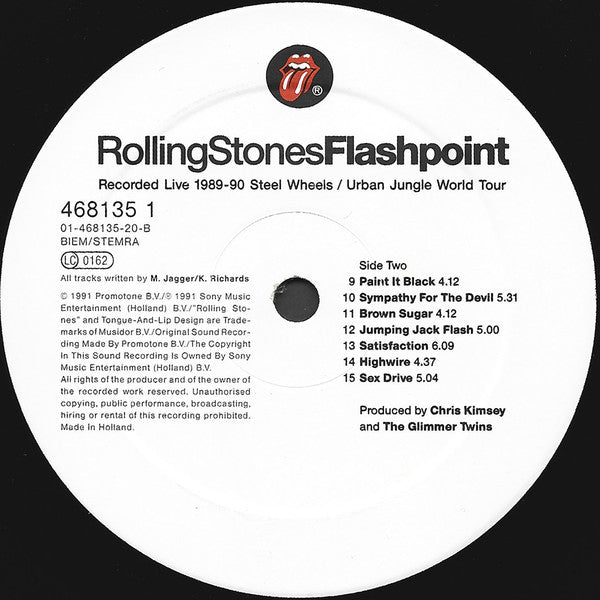 RollingStones ~ Flashpoint (Vinyl) - Djungel & Jazz