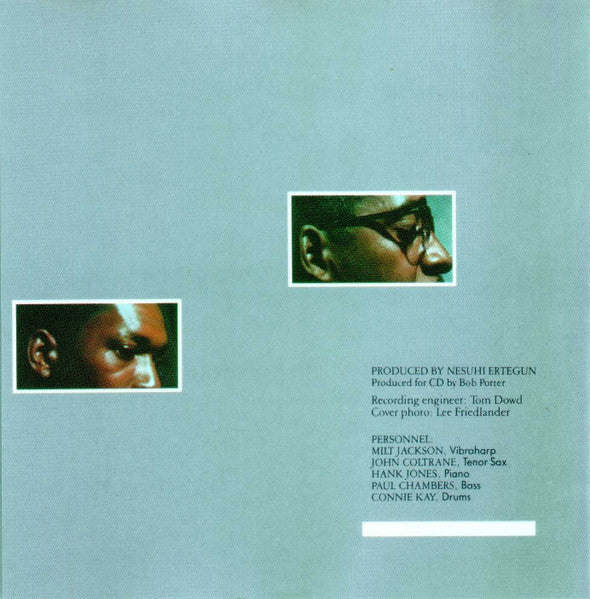 Milt Jackson & John Coltrane ~ Bags & Trane (Vinyl) - Djungel & Jazz