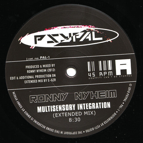 Ronny Nyheim : Multisensory Integration (12")