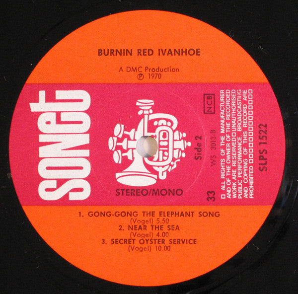 Burnin Red Ivanhoe ~ Burnin Red Ivanhoe (Vinyl) - Djungel & Jazz