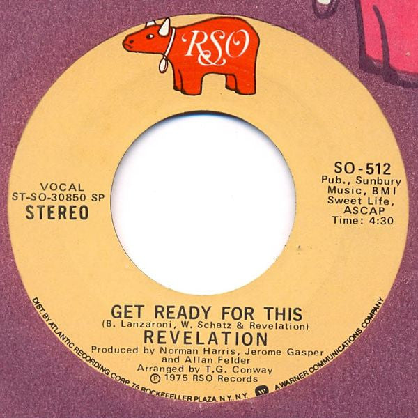 Revelation ~ Get Ready For This (Vinyl) - Djungel & Jazz
