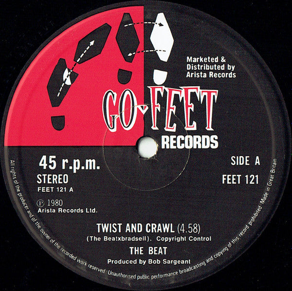 The Beat (2) : Hands Off... She's Mine / Twist And Crawl (12", Single)