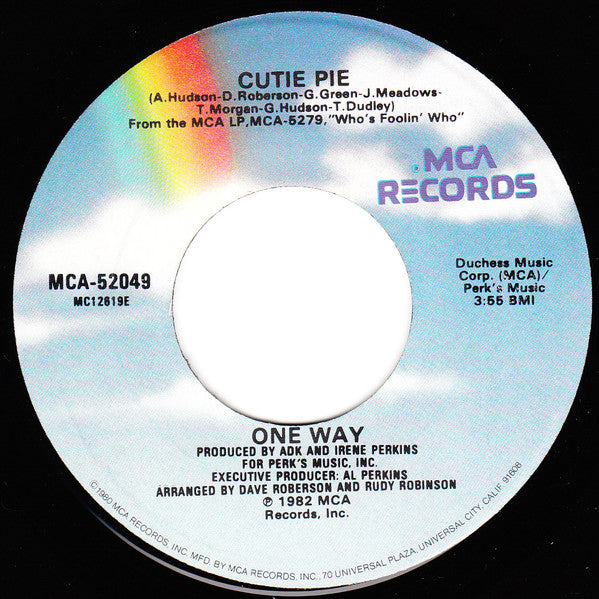 One Way ~ Cutie Pie (Vinyl) - Djungel & Jazz