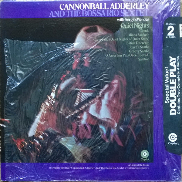 The Cannonball Adderley Quintet / Cannonball Adderley And Bossa Rio With Sérgio Mendes ~ Walk Tall / Quiet Nights (Vinyl) - Djungel & Jazz