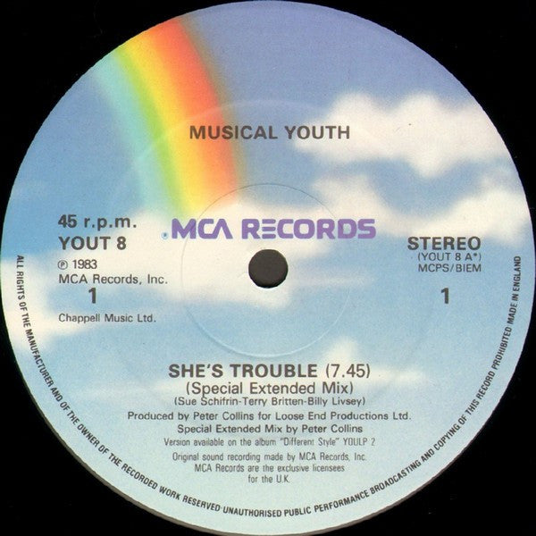 Musical Youth ~ She's Trouble (Vinyl) - Djungel & Jazz
